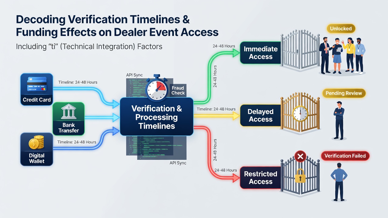 Infographic displaying tiered incentive structures linked to verified funding timelines and dealer event participation rates
