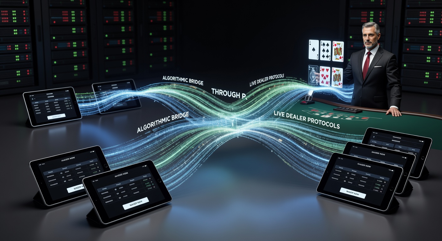 Flowchart illustrating loyalty escalation pathways between mobile apps and live dealer tables