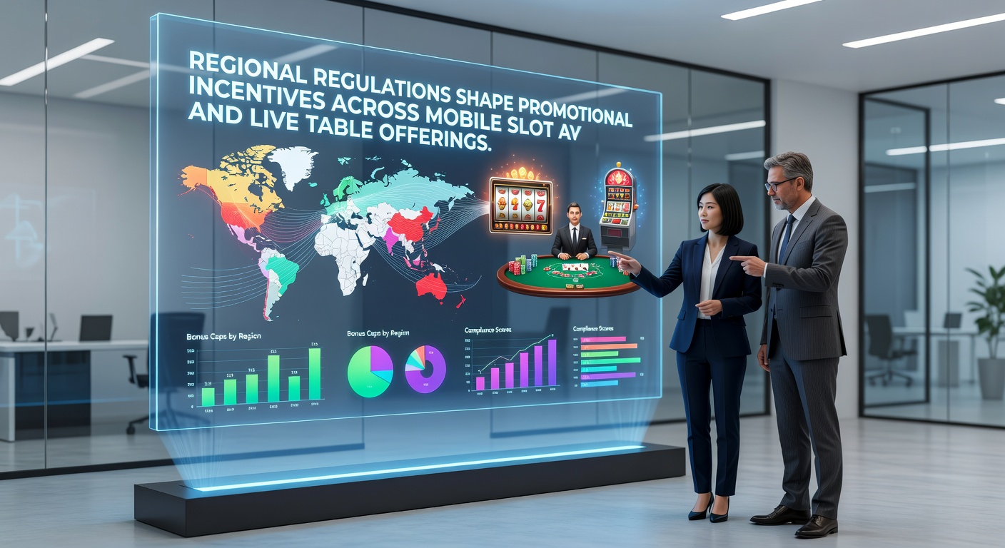 Regulatory documents and mobile devices displaying slot and table game interfaces side by side on a desk