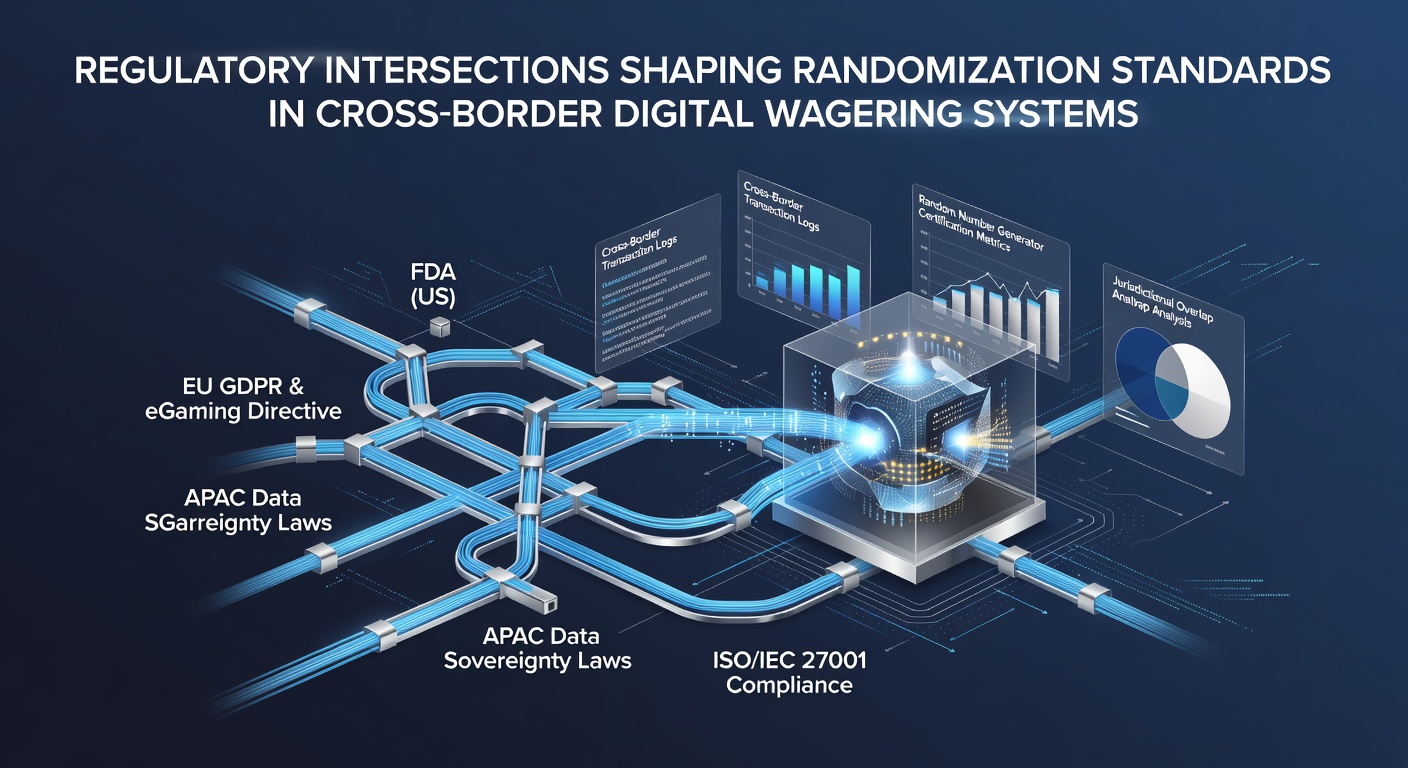 Network diagram showing interconnected regulatory nodes and RNG certification pathways